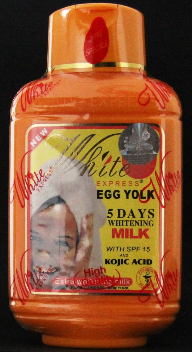 White Express Egg Yolk 5 Days Whitening Milk Lady Edna