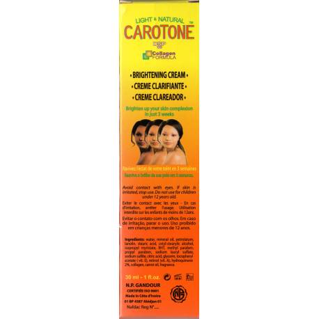 Carotone Brightening Cream